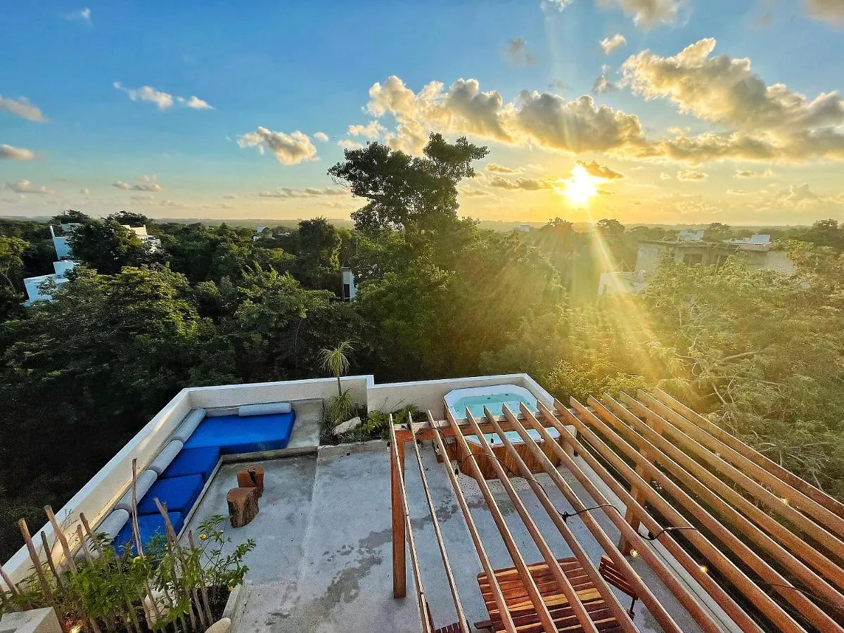 Villa Prince, Loft & Rooftop, Private Pool & Jaccuzi Riviera Maya Puerto Morelos