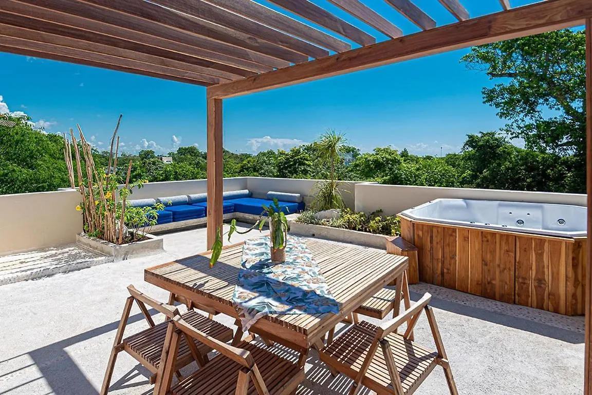 Villa Prince, Loft & Rooftop, Private Pool & Jaccuzi Riviera Maya Puerto Morelos 0*,