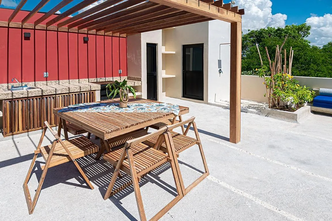 Villa Prince, Loft & Rooftop, Private Pool & Jaccuzi Riviera Maya Puerto Morelos